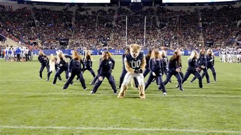 byu rolex dance|WATCH: BYU mascot Cosmo the Cougar captivated the crowd in .